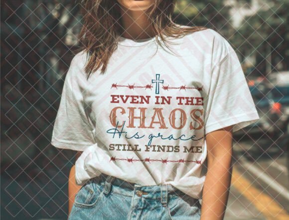 Even in the Chaos Svg: Perfect for T-Shirt Designs and Graphics
