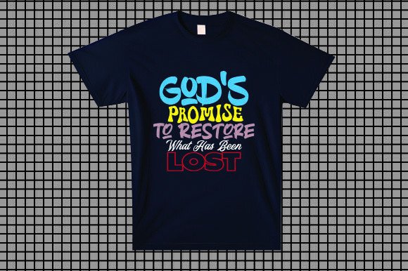 God's Promise to Restore Graphics & T-Shirt Designs