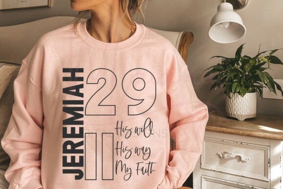 His Will His Way My Faith SVG: Graphics for T-Shirt Designs