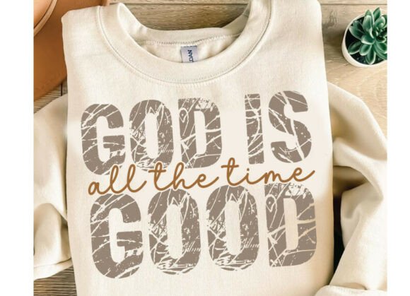 Review: God is Good All the Time PNG, Retro Christian