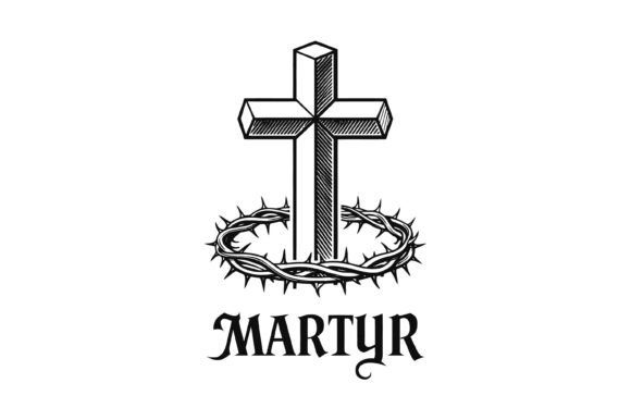 Reviewing Martyr Cross Crown SVG for T-Shirt Designs and Graphics
