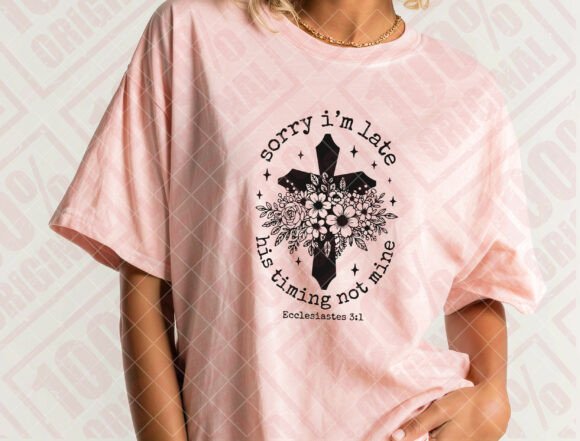 Sorry I'm Late Svg: A Versatile Graphic for T-Shirt Designs