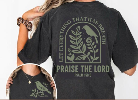 Vintage Faith Based SVG Psalm 1506 Chris Graphics & T-Shirt Designs
