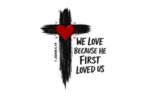 We Love He First: A Versatile Graphic for T-Shirt Designs