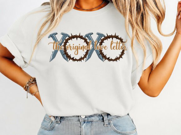 XOXO the Original Love Letter T-Shirt: A Creative Graphics Asset